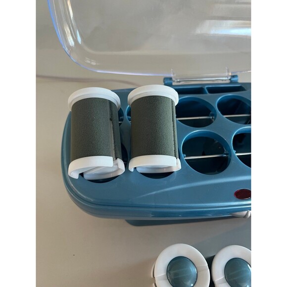 Babyliss Pro Nano Titanium 12 Jumbo Hot Rollers No Box with clips - Picture 7 of 7